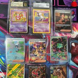 Pokemon Singles & Slab 