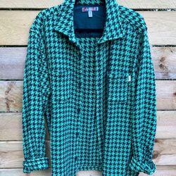 Urban Outfitters Jacket Green /Light Green - Size Medium