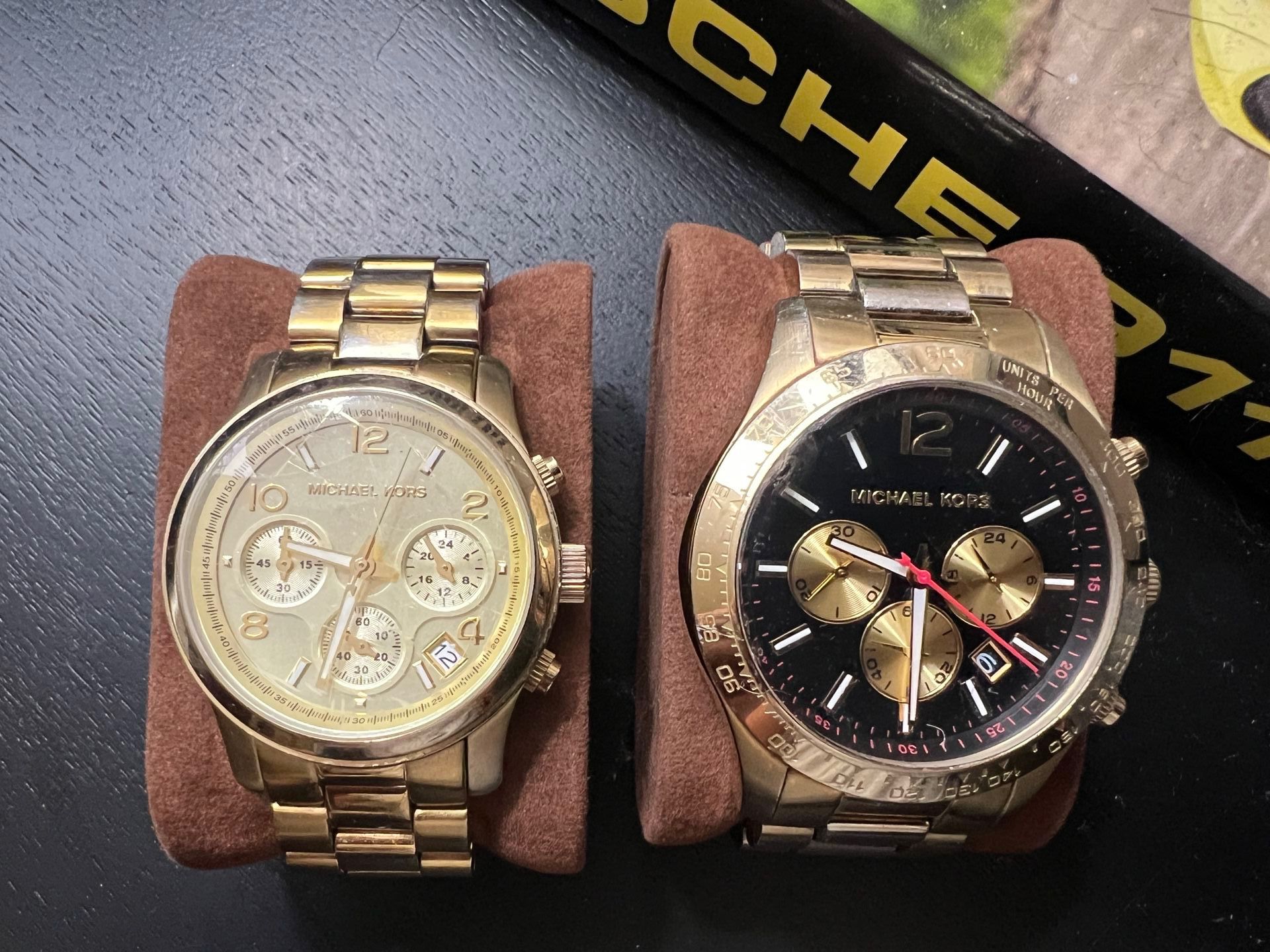 Michael Kors Lot Of 2 Watches