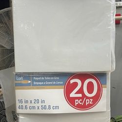 40 Pc And 5 Pc Artist Drawin Canvas New