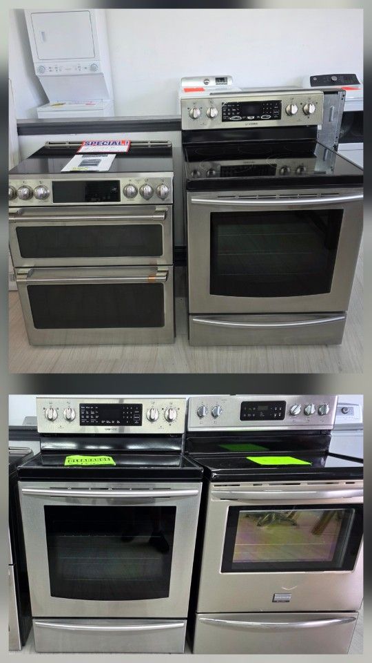 2Day Electric Stove Sale
(Prices Range from $399-$1599)
All Work Good
Delivery & Warranty Available
