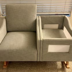 Gray Rocker/Bassinet