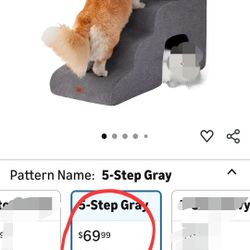 New pet steps $55
Escalones para mascotas nuevo $55