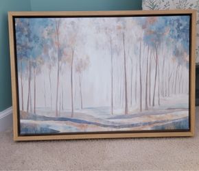 Beautiful brand new 23 by 16 inch wall art. (MUST SELL TODAY)