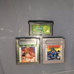Gameboy Advance And Color Assorted Game Lot