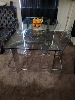 Glass table