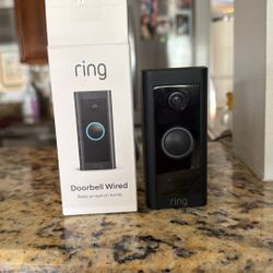 New Ring Doorbell Wired