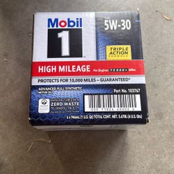 (6) Quarts Mobil1 5W-30
