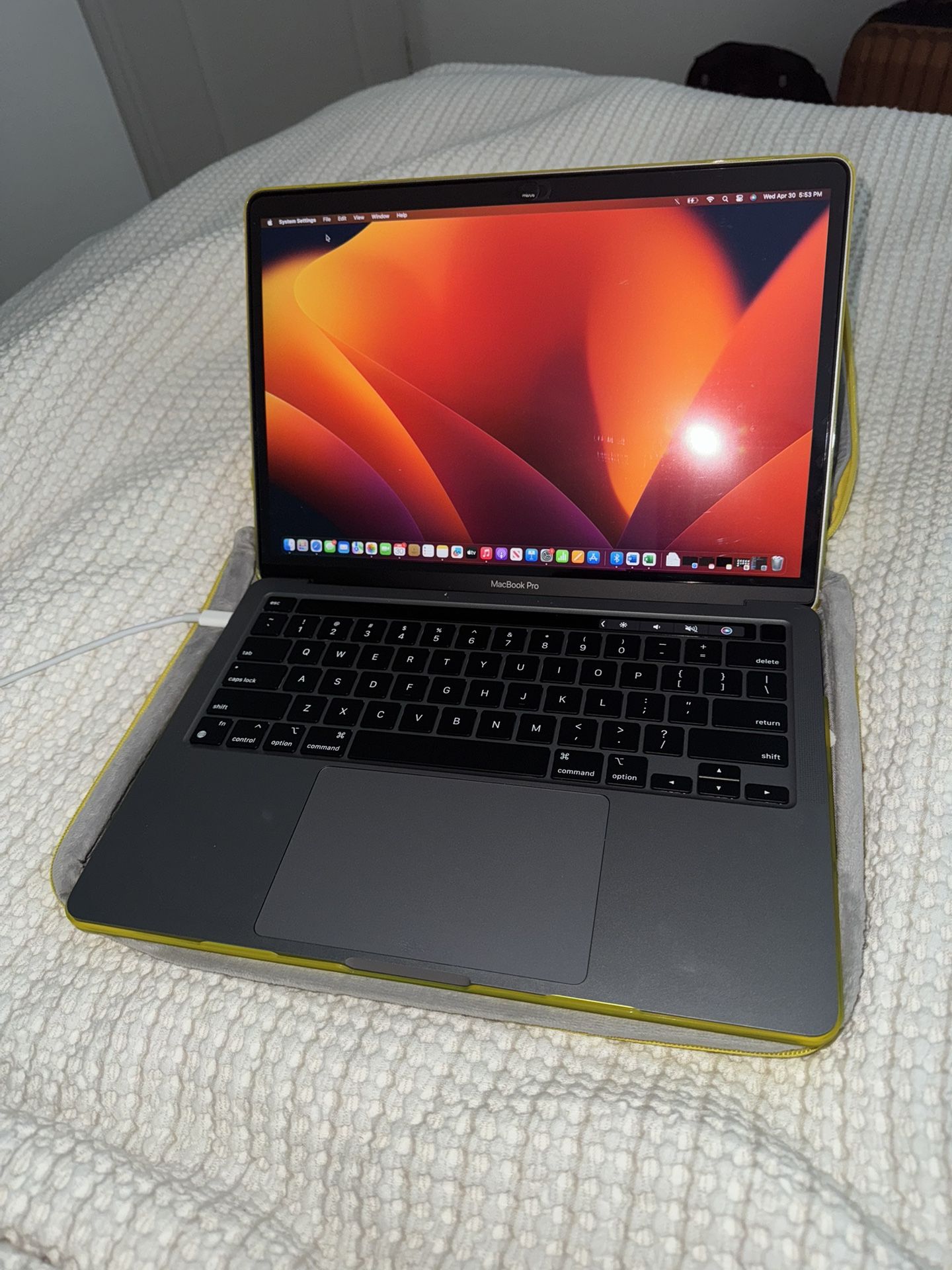 2022 Apple MacBook Pro (8GB RAM, M2 chip) & Apple Trackpad