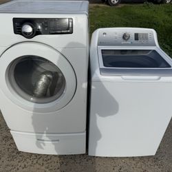 Washer & Electric Dryer