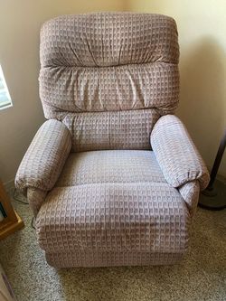 Upholstered Fabric Recliner Chair