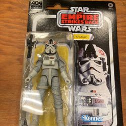 Star Wars the black series Empire strikes back at at pilot