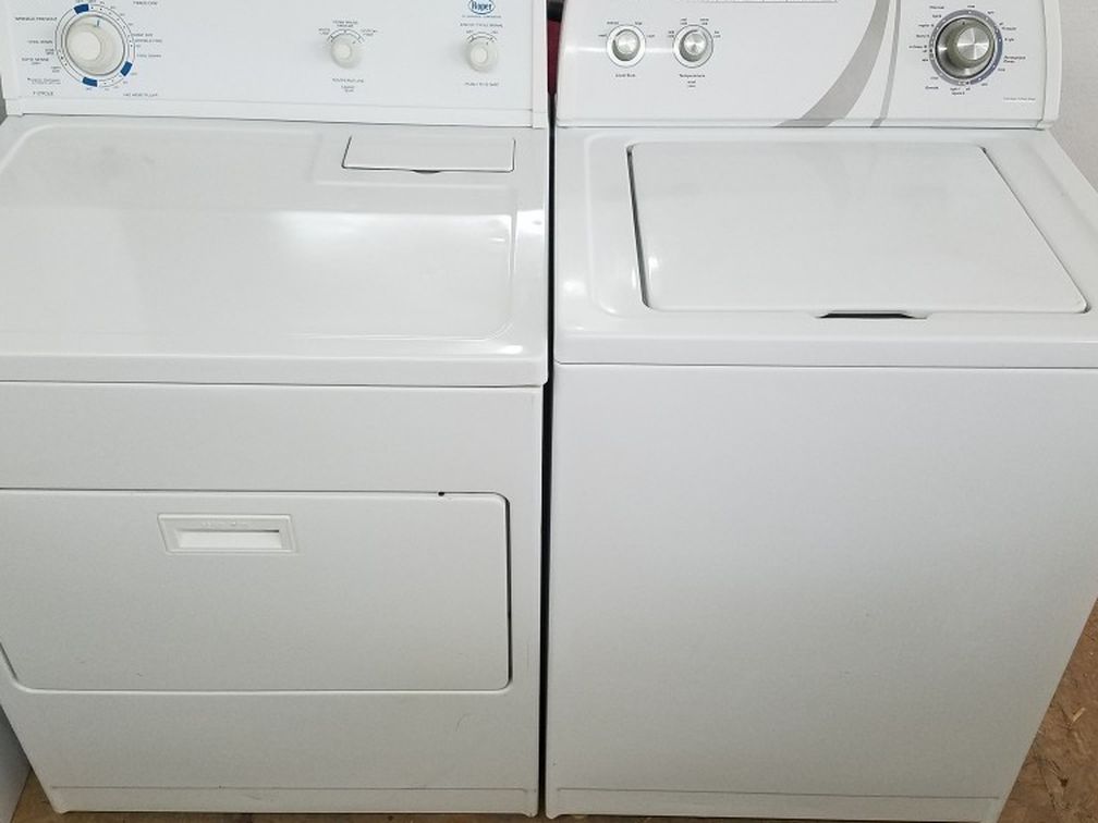 Washer and Dryer
