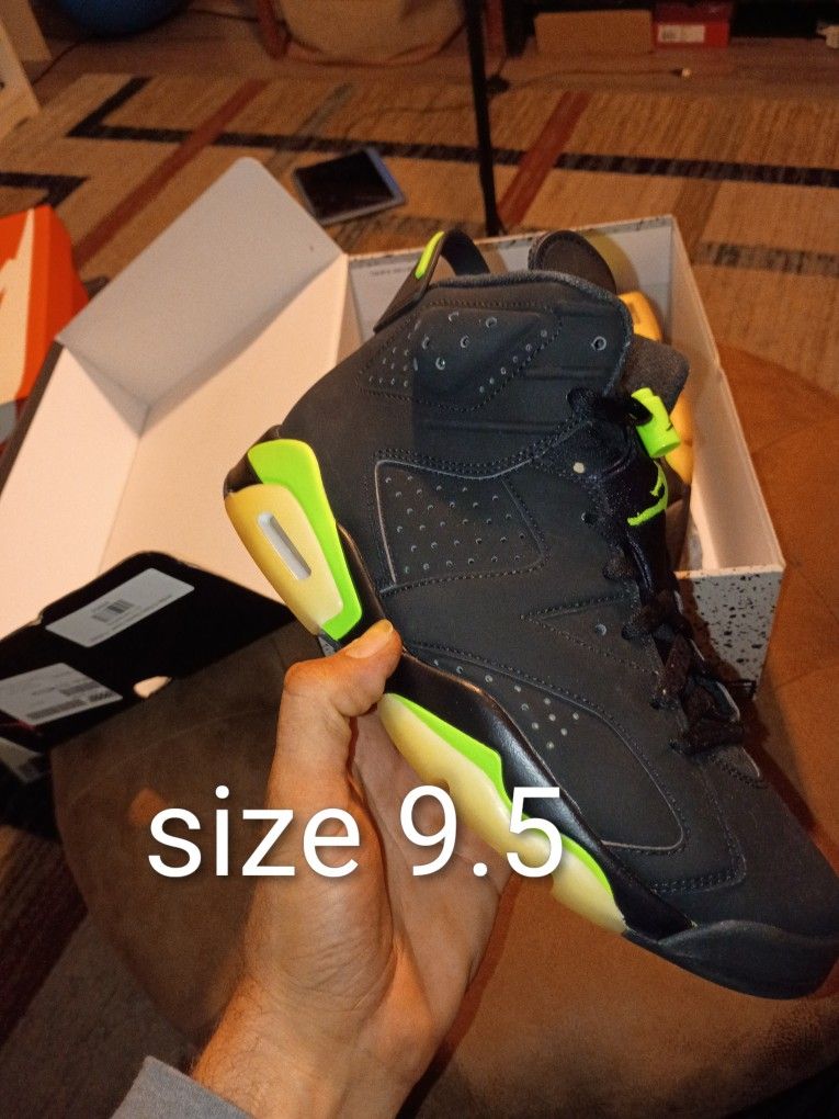 Jordan 6 Electric Green 