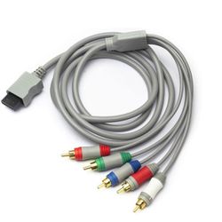 Component HD AV Cable to HDTV-EDTV (High Definition 480p) Compatible with Nintendo Wii and Wii U