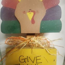 Thanksgiving Sign. Decor