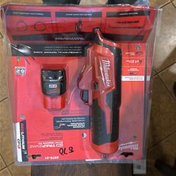 Milwaukee M12 Trap Snake 12V Lithium-lon Cordless Toilet and Urinal Auger Power Driver w/ 1.5AH Battery and Charger ***** (48)