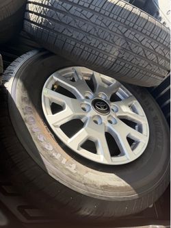 Stock Rims and Tires Toyota Tacoma