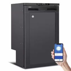 BODEGA 2.94 cu. ft. 83 l Car RV Refrigerator with Lock (Minus 4/46-Degree) French Door Refrigerator with Wi-Fi APP Control