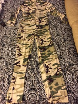 Combat girl costume