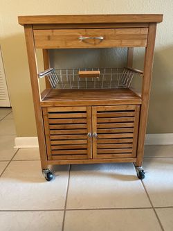 Kitchen Microwave Cart