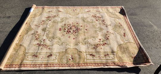 Beautiful Beaulieu Home Fashions 5' x 7'  Floral Area Rug - Roseflor Sand