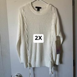 New Sweatshirt size 2X