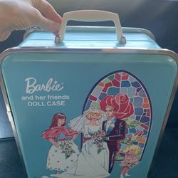 *Vintage* MATTEL 1958 BARBIE & Friends DOLL CASE