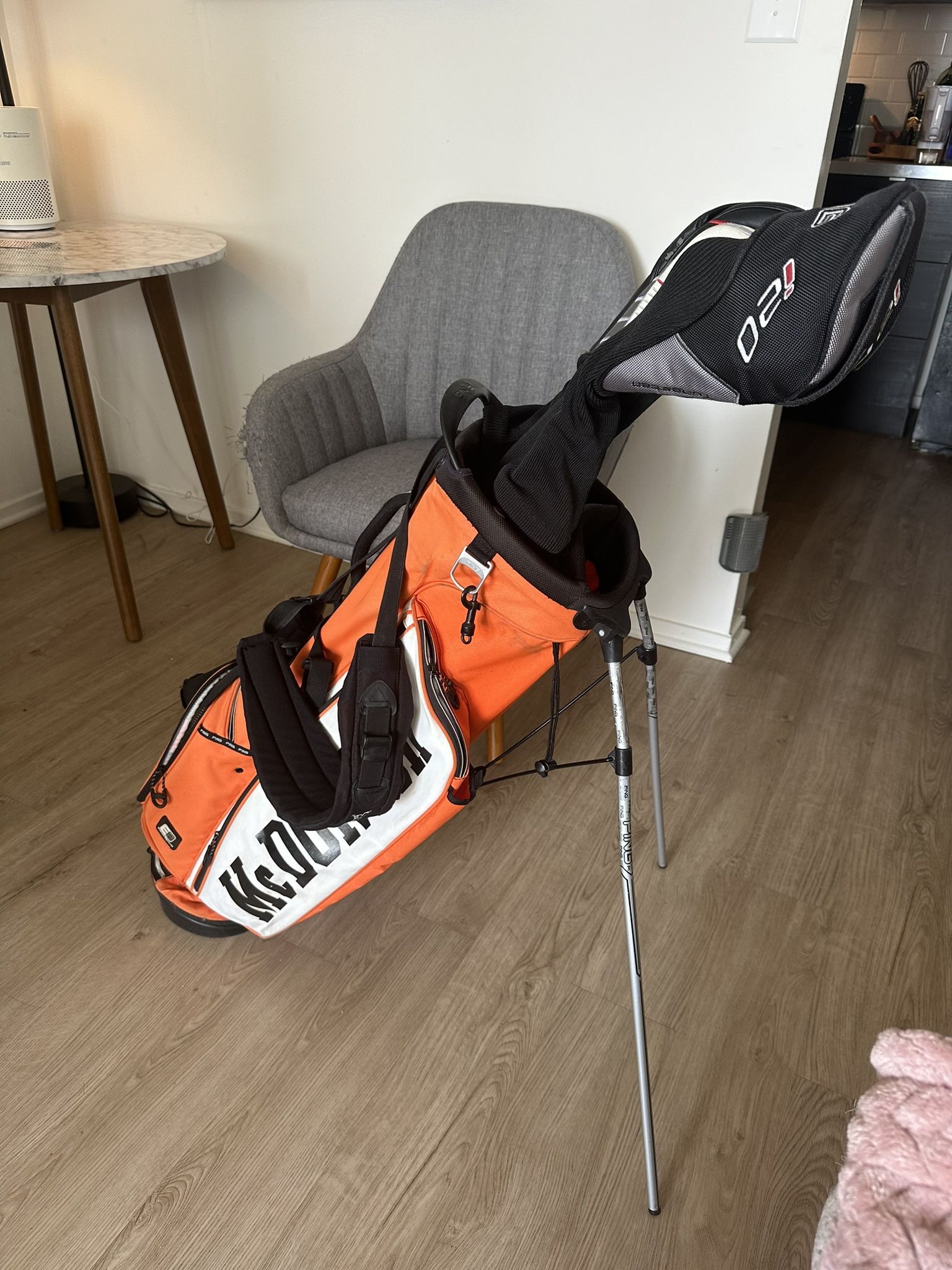Golf Clubs And Bag