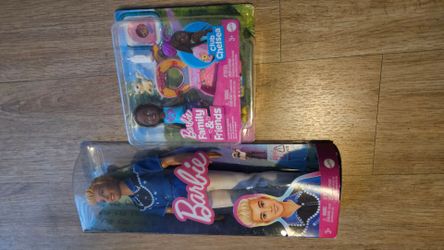 Barbie Ken Doll 65th Anniversary & Chelsea Pet Set Lot New Mattel Toys