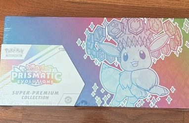 Pokémon Scarlet & Violet Prismatic Evolutions Super-Premium Collection