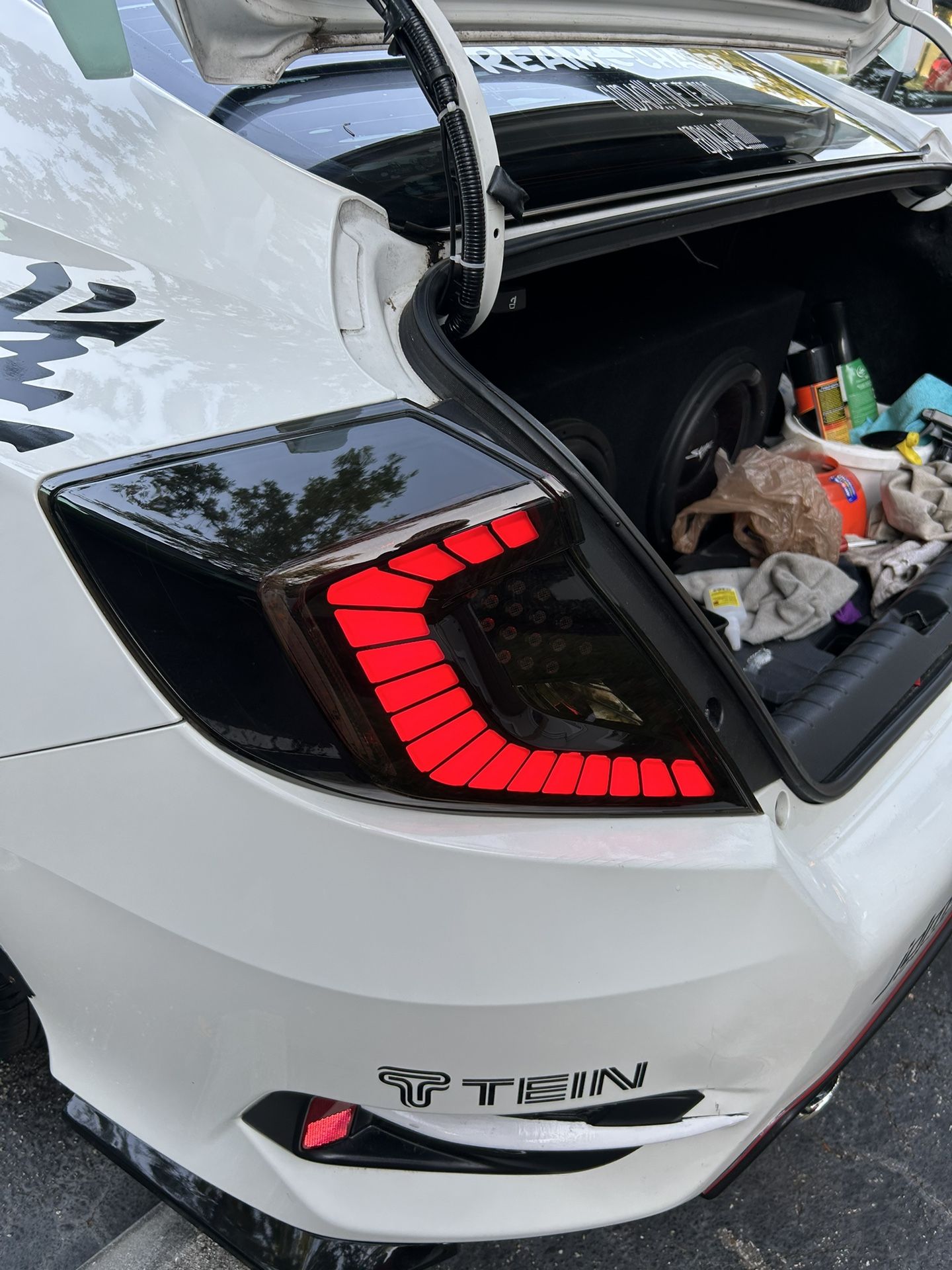 Honda Civic Sedan Tail Lights 2017 2018