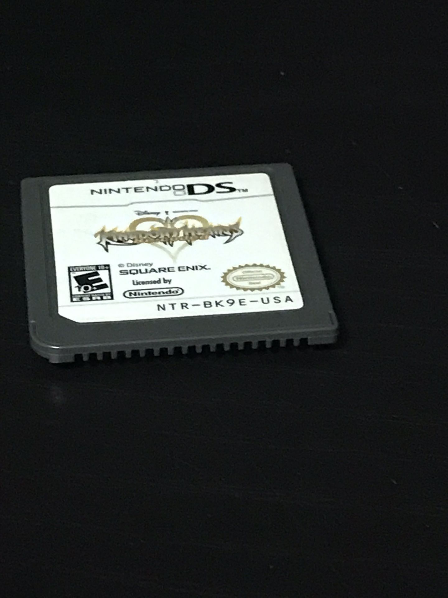 Nintendo Ds Rare Disney Kingdom Hearts Recoded Video Game Mickey Mouse Cartridge Only 2010