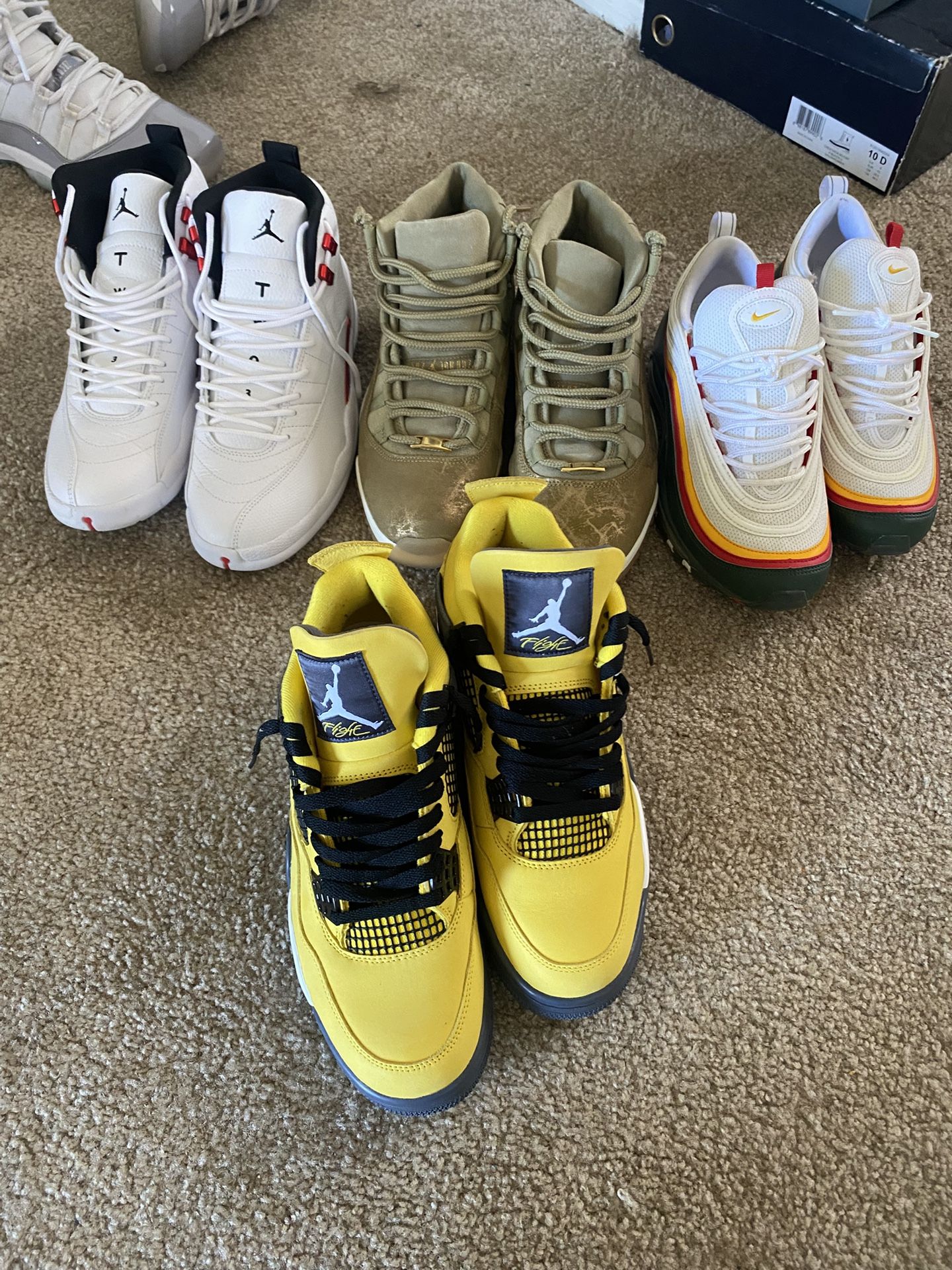 Size 10 Bundle Jordan 4 12 11