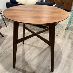Round Wooden Table