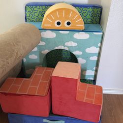 Foam climbing set for toddlers