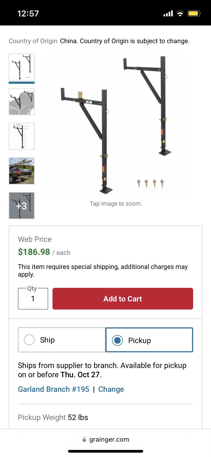 Ladder Rack