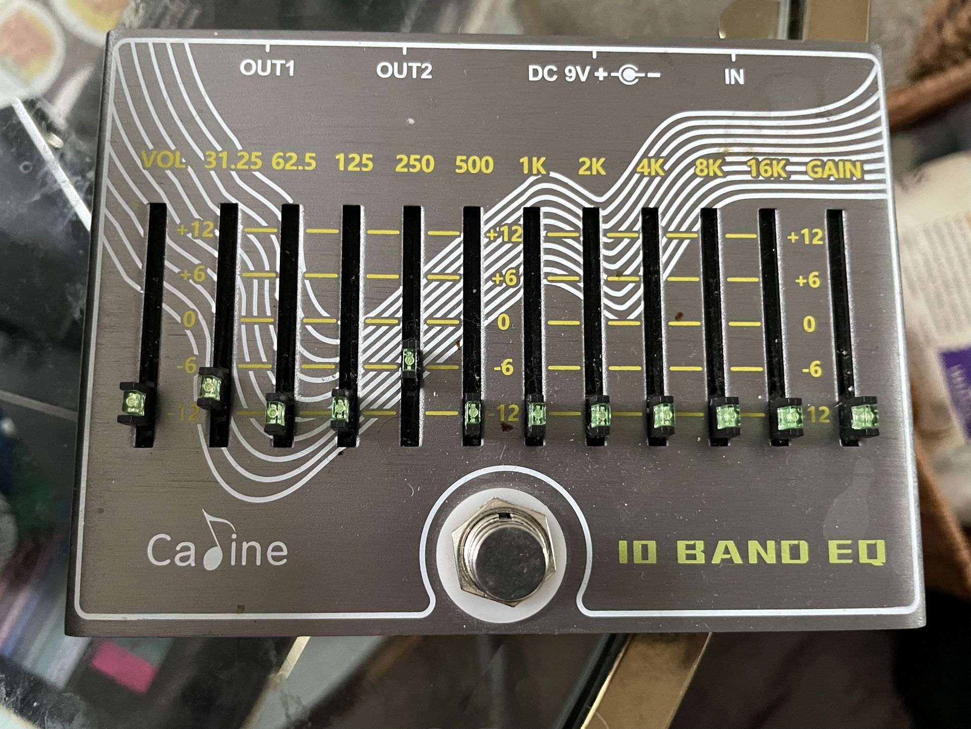 Caline 10-Band EQ pedal