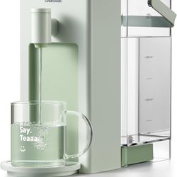 BUYDEEM Instant Hot Water Dispenser 3QT, Cozy Greenish