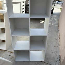 8 Cube Organizer. White 