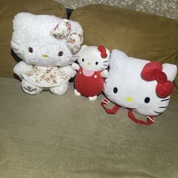 Hello Kitty Plush Lot 