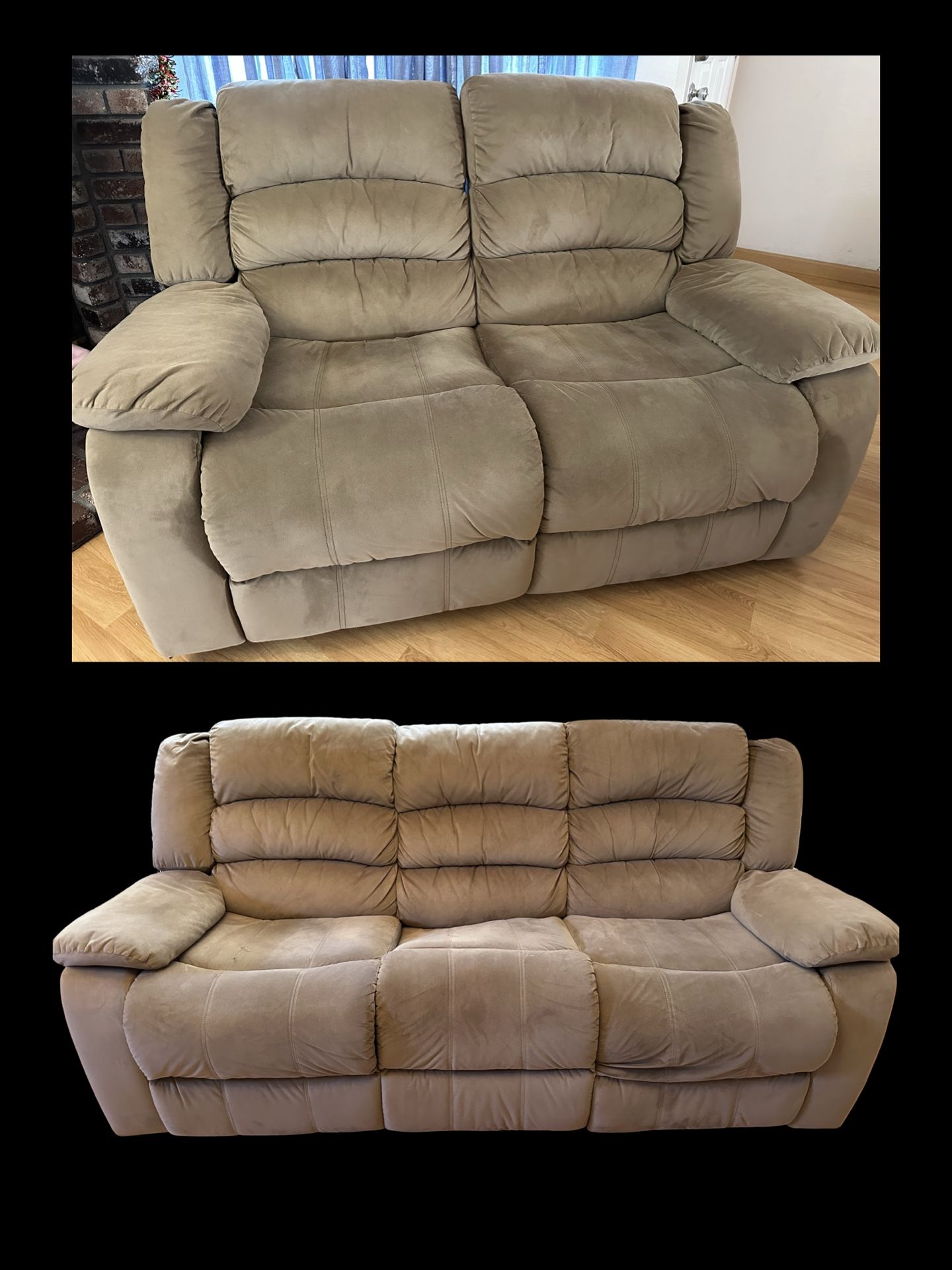 Sofa & Love seat Recliner Set
