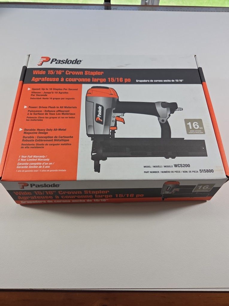 Paslode 15/16 Crown Stapler