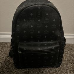 Black Mcm Backpack 