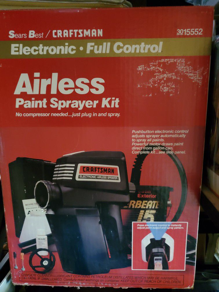 Airless Sprayer Kit- Craftsman