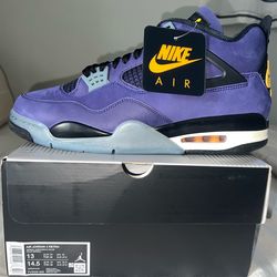 Air Jordan 4 Retro Lakers Size 13