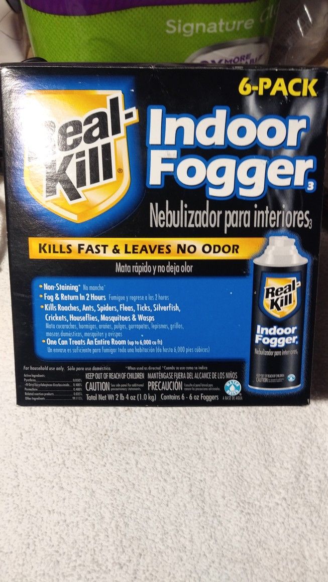 Real Kill Indoor Fogger Four Pack