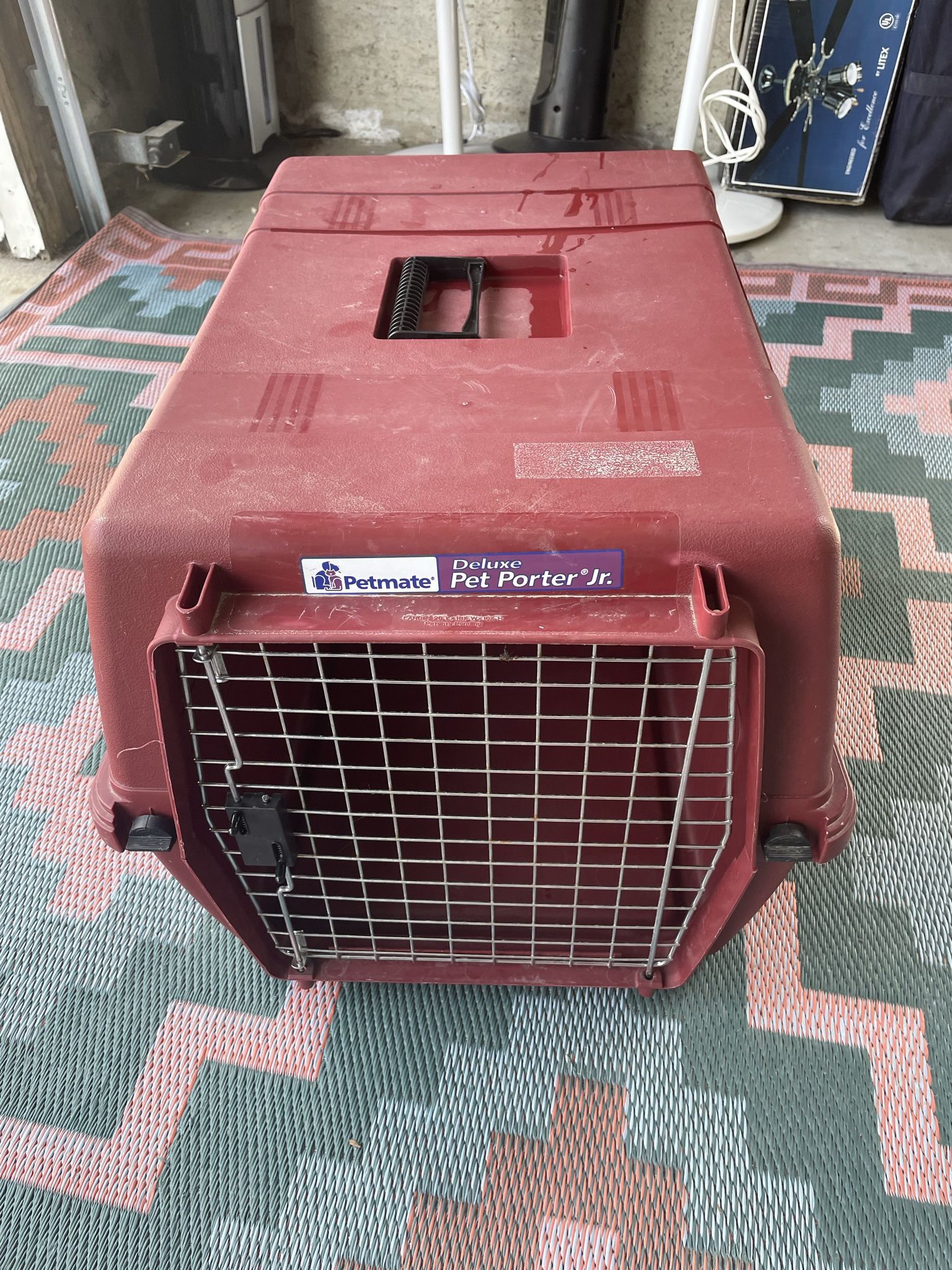 Red Pet Mate Deluxe Pet Porter Jr. Kennel Crate for Sale in Sandy UT OfferUp