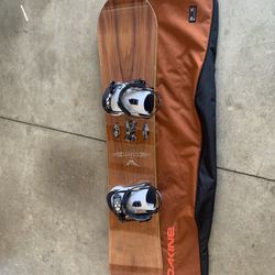 Arbor Element Snowboard and Bag