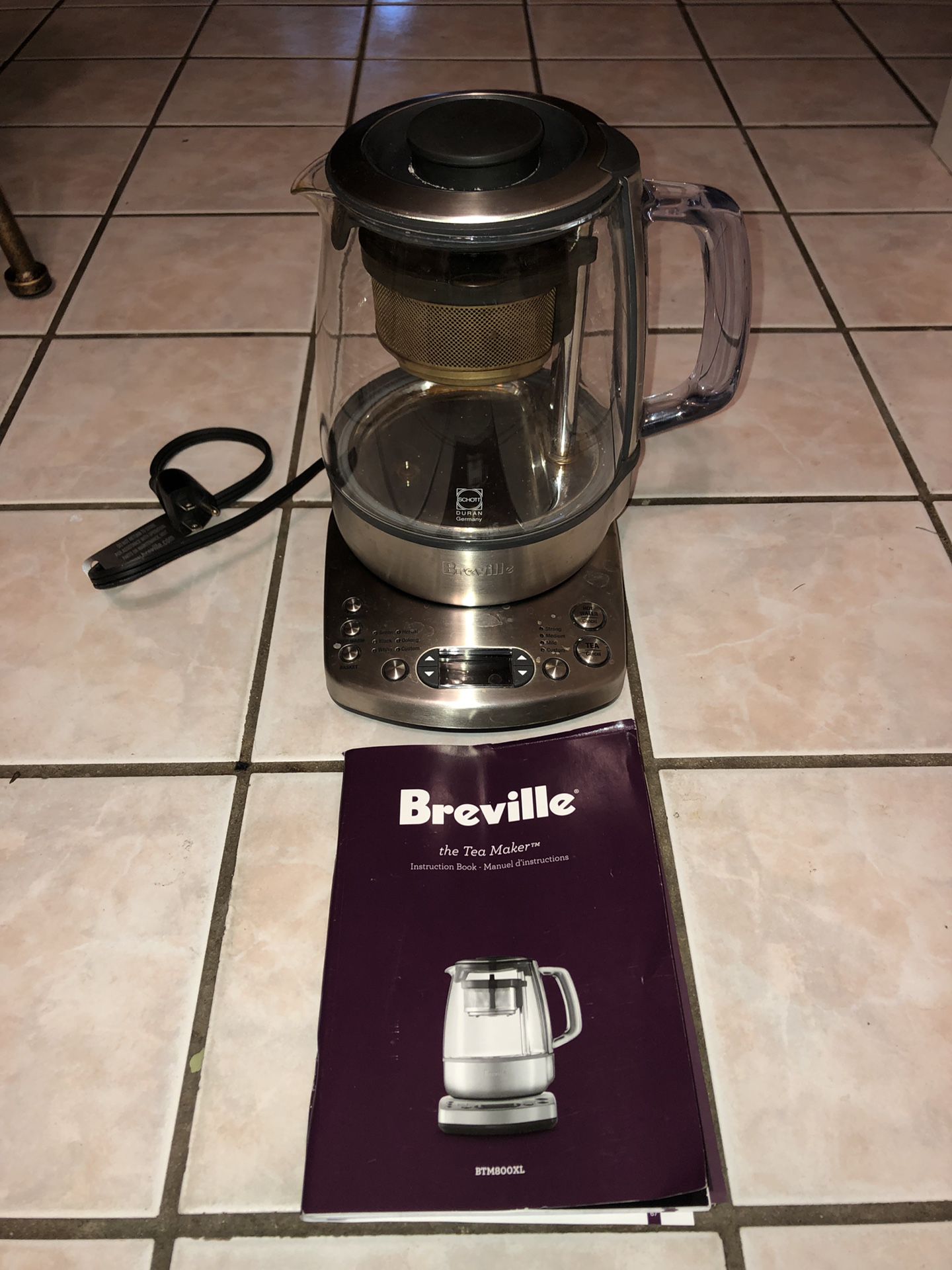Breville One-Touch Tea Maker BTM800XL 